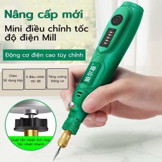 MÁY MÀI MINI CẦM TAY SIÊU MẠNH - máy khoan cắt cầm tay mini 12v Full phụ kiện có cả đĩa cắt gỗ