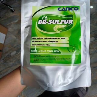 THÙNG BR-SULFUR 10KG XỬ LÝ H2O TĂNG CƯỜNG OXI ĐÁY AO CHO TÔM