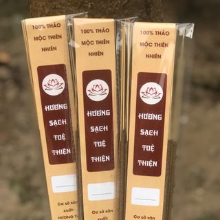 Nhang Sạch Thảo Mộc Sạch Chuẩn (loại 38cm) gói 100 nén