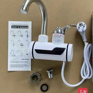 Máy Nước Nóng Lạnh Lắp Đặt Tại Vòi , Gắn Tường, Chậu Rửa Bát