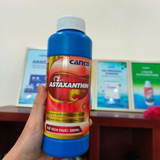 THÙNG ASTAXANTHIN 20 CHAI - GIẢM STRESS TĂNG MÀU CHO TÔM- TÔM MAU ĂN CHÓNG LỚN
