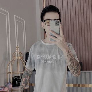 ÁO THUN NAM NỮ COTTON IN CHỮ NỔI, ÁO THU CỔ TRÒN GIÁ SỈ