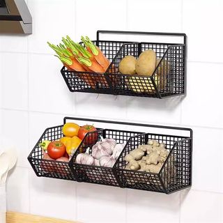 Kệ Đựng Gia Vị Gắn Tường 3 Ngăn ( Mới )