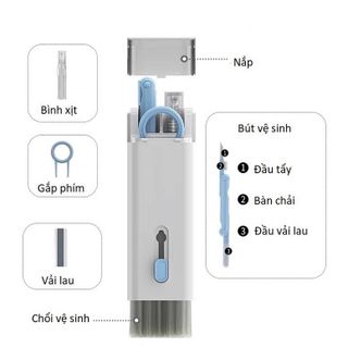 BỘ DỤNG CỤ VỆ SINH BÀN PHÍM LAPTOP 7IN1