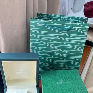 Hộp Ro mix gỗ - da xanh