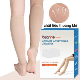 Vớ Y Khoa Bắp Chân Chống Giãn Tĩnh Mạch BM YK1- Công Nghệ Đức