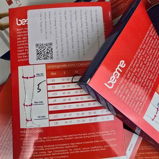 Vớ Y Khoa Bắp Chân Chống Giãn Tĩnh Mạch BM YK1- Công Nghệ Đức