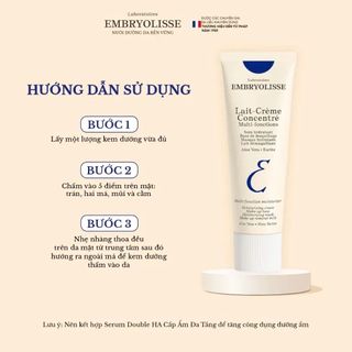 Kem Dưỡng Embryolisse Lait – Crème Concentré Siêu Phục Hồi Cho Mọi Loại Da