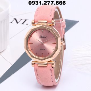 Đồng hồ nữ dây da Hàng rẻ 1x
