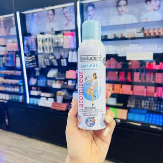 Xịt Khoáng EvoludermPháp 150ml -dưỡng ẩm tức thì cho làn da