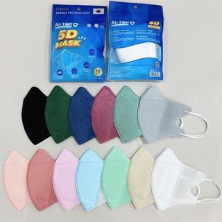 Khẩu Trang An Tâm 5D Mask (Thùng 100 Bịch x 10 Cái) (Thùng)