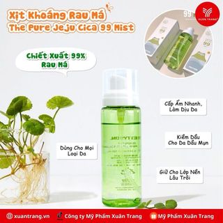 Xịt khoáng rau má prettyskin