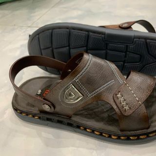 DÉP DA SANDAL ĐẾ ĐÚC PU CAO CẤP, KHÂU ĐẾ CHẮC CHẮN, PHÙ HỢP NHIỀU LỨA TUỔI giá sỉ - giá bán buôn