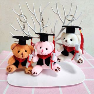 Móc khoá gấu tốt nghiệp