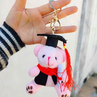 Móc khoá gấu tốt nghiệp