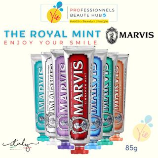 Kem Đánh Răng MARVIS [Đủ Mùi Hương] Giúp Làm Trắng Và Bảo Vệ Răng