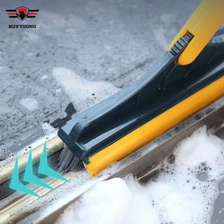 Chổi Chà Sàn Nhà Tắm, Nhà Vệ Sinh, Chổi Cọ Sàn Đa Năng Tích Hợp Cây Gạt Nước Sàn Nhà Vệ Sinh Và Lau Kính - Huy Tưởng