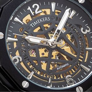 Đồng Hồ Nam Dây Da Cơ Tự Động Timekers giá sỉ