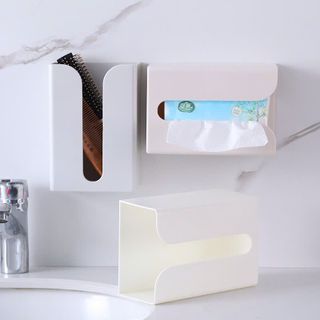 Hộp Đựng Khăn Giấy Dán Tường Tiện Dụng 19x12x8CM