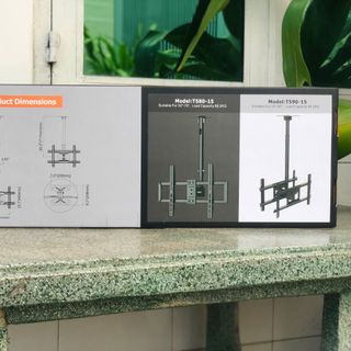 Giá treo tivi thả trần T560-15 (32-75 inch) dùng cho tivi , biển hiệu, biển menu,...