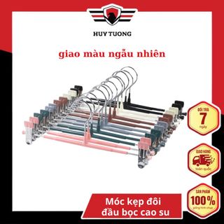 Móc kẹp quần áo đa năng, treo quần áo, móc treo đồ đa năng bằng thép không rỉ, tiết kiệm diện tích, màu ngẫu nhiên