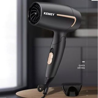 Máy Sấy Tóc Gấp Gọn 3 Tốc Độ Sấy Kemey KM 6834