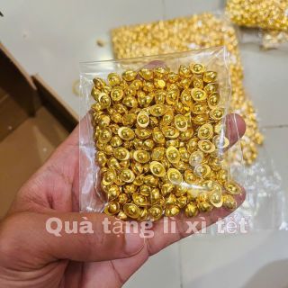 Sỉ Thỏi Vàng Mini Phong Thủy Trang Trí Bàn Thờ Thần Tài, Thổ Địa
