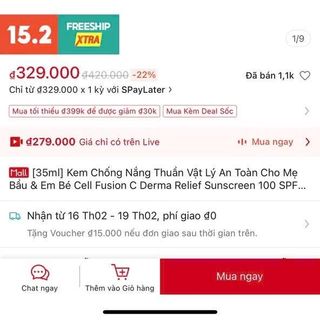 Kem chống nắng vật lý