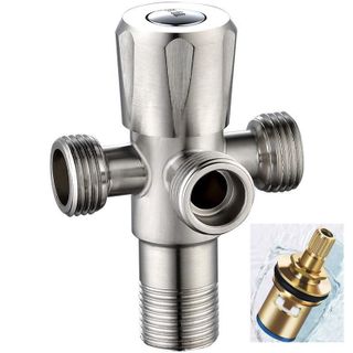 Van chia giảm áp 3 đường nước Inox SUS304