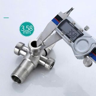 Van chia giảm áp 3 đường nước Inox SUS304