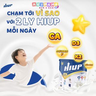 Sữa Hiup Tăng Chiều Cao Cho Bé Tăng hấp Thụ Canxi Bổ Sung Dinh Dưỡng Phát triển Chiều Cao Cho Bé Từ 3 Tuổi 650G AVIMAMA