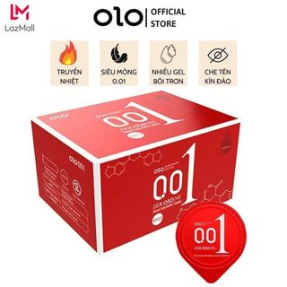 Bao cao su olo 001 siêu mỏng - truyền nhiệt