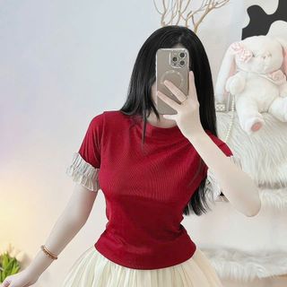 SET ÁO PHỐI VIỀN TAY CHÂN VÁY BÍ - LÊ PHƯƠNG BOUTIQUE