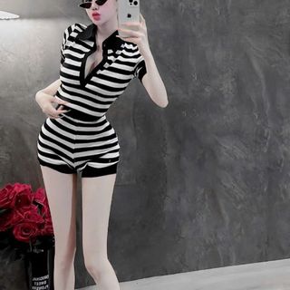 SET SỌC CỔ TRỤ GÂN - LÊ PHƯƠNG BOUTIQUE