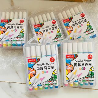 HỘP 12 MÀU VẼ ACRYLIC MAKER 019 - LADY'S PASSION