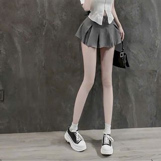 SET SƠ MI ZIP KÉO KÈM CHÂN VÁY XẾP LY - LÊ PHƯƠNG BOUTIQUE