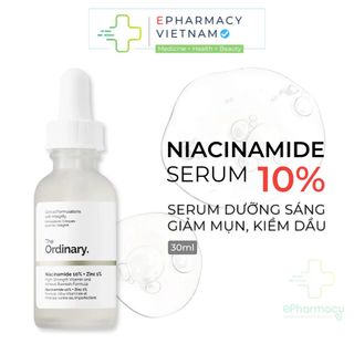 Tinh Chất THE ORDINARY Niacinamide 10% + Zinc 1% Kiềm Dầu, Giảm Thâm, Mụn