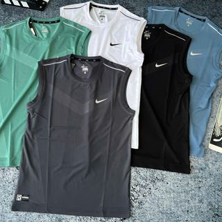 Sát nách nam NIK RUNNING mới Phom chất chuẩn đẹp Size m.l.xl.xxl Ri 2222 Tách nửa ri được