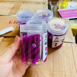 HỘP 30 ỐNG MỰC INK MÀU TÍM XÓA ĐƯỢC 024 - LADY'S PASSION