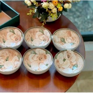 BỘ 6 CHÉN ĐŨA HOA TRÀ KÈM ĐŨA