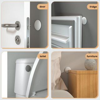 Miếng Đệm Silicon Dán Tường Chống Va Đập Bảo Vệ Cửa Và Tường - Huy Tưởng