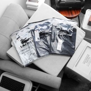 Áo polo Lacos cá sấu, chất cotton xịn 4c, logo