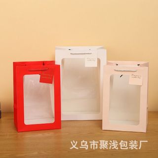 Túi đựng Hoa - Quà mặt trước kính trong cao cấp