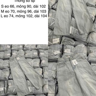 [SHOPPUMI] Quần jean bạc wash màu form suông dài SML Pumi
