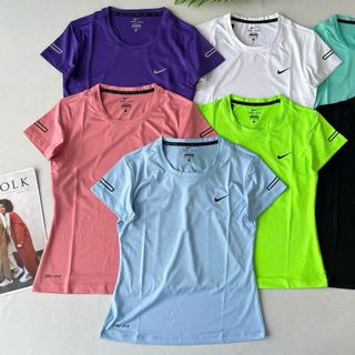 Áo thun nữ nik Phom chất chuẩn đẹp Size m.l.xl.xxl Ri 2222 Tách nửa ri được