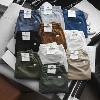 Quần short hộp nam Lacos logo cá sấu