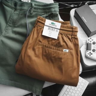 Quần short hộp nam Lacos logo cá sấu