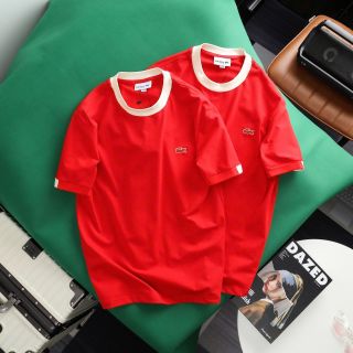 Áo TSHIRT Basic Lacos logo cá sấu, chất cotton