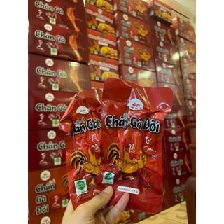 Chân gà đôi ớt đỏ mỗi gói 2 chân thùng 210 gói