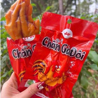 Chân gà đôi ớt đỏ mỗi gói 2 chân thùng 210 gói